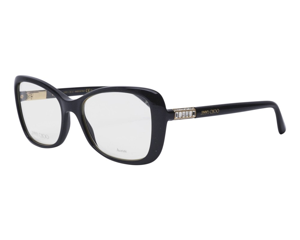 Jimmy Choo JC284 - 807 - 53 Optikai keretek Fekete Pillow (Lekerekített)