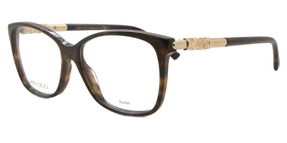 Jimmy Choo JC292 - QUM - 54 Optikai keretek Havana Pillow (Lekerekített)