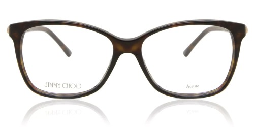 Jimmy Choo JC292 - QUM - 54 Optikai keretek Havana Pillow (Lekerekített)