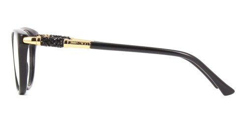Jimmy Choo JC293 - 807 - 54 Optikai keretek Fekete Pillow (Lekerekített)