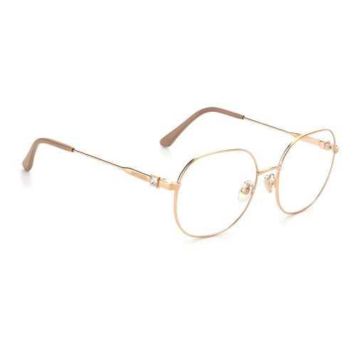 Jimmy Choo JC305/G - DDB - 55 Optikai keretek Arany Pillow (Lekerekített)