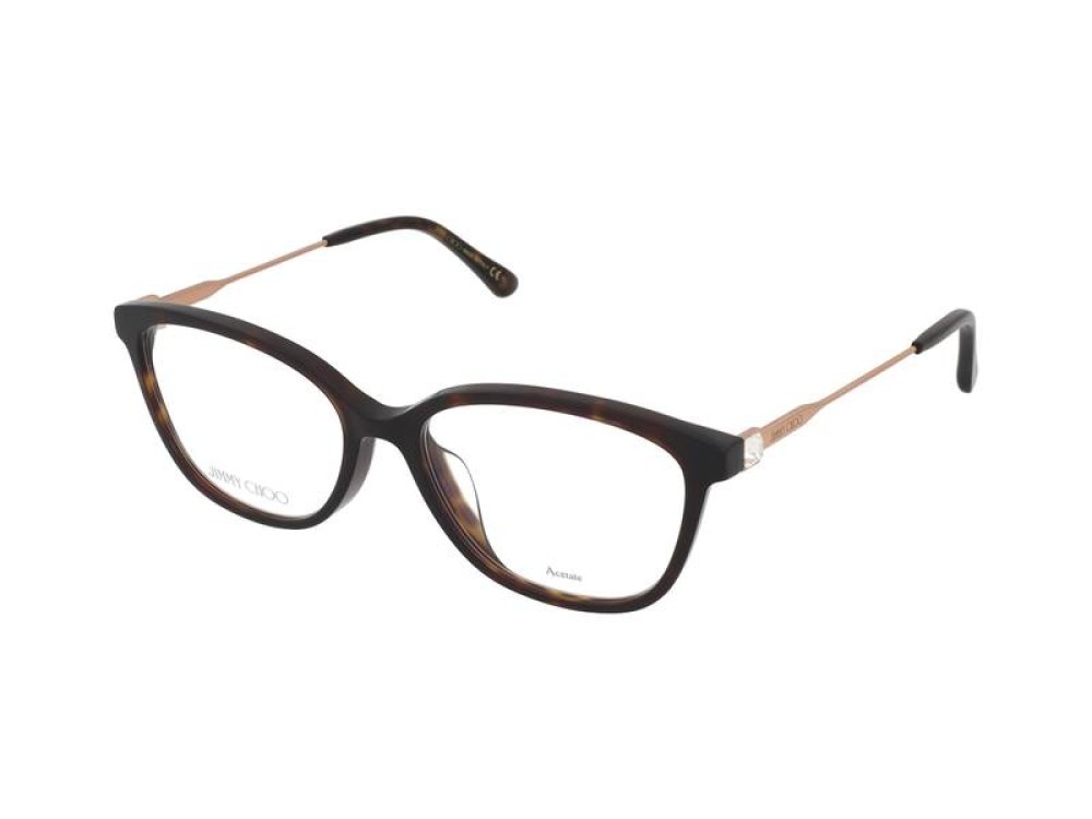Jimmy Choo JC325/F - 086 - 53 Optikai keretek Havana Pillow (Lekerekített)