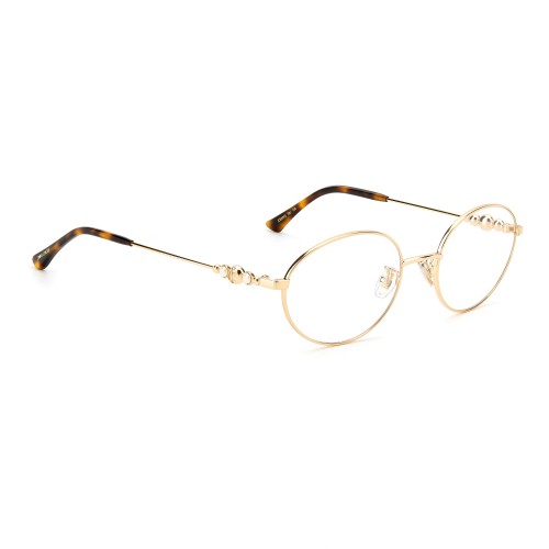 Jimmy Choo JC340/G - 06J - 53 Optikai keretek Arany, Havana Ovális