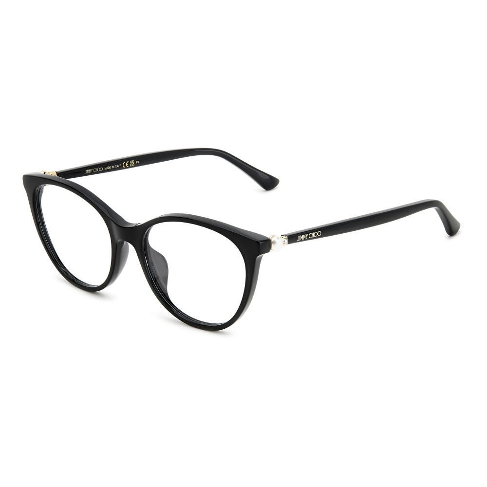 Jimmy Choo JC378/G - 807 - 53 Optikai keretek Fekete Pillow (Lekerekített)
