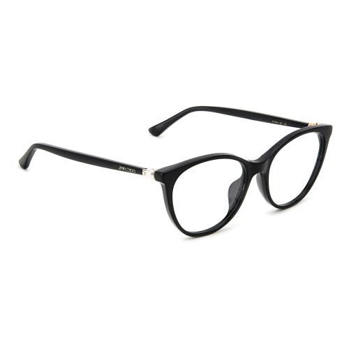Jimmy Choo JC378/G - 807 - 53 Optikai keretek Fekete Pillow (Lekerekített)