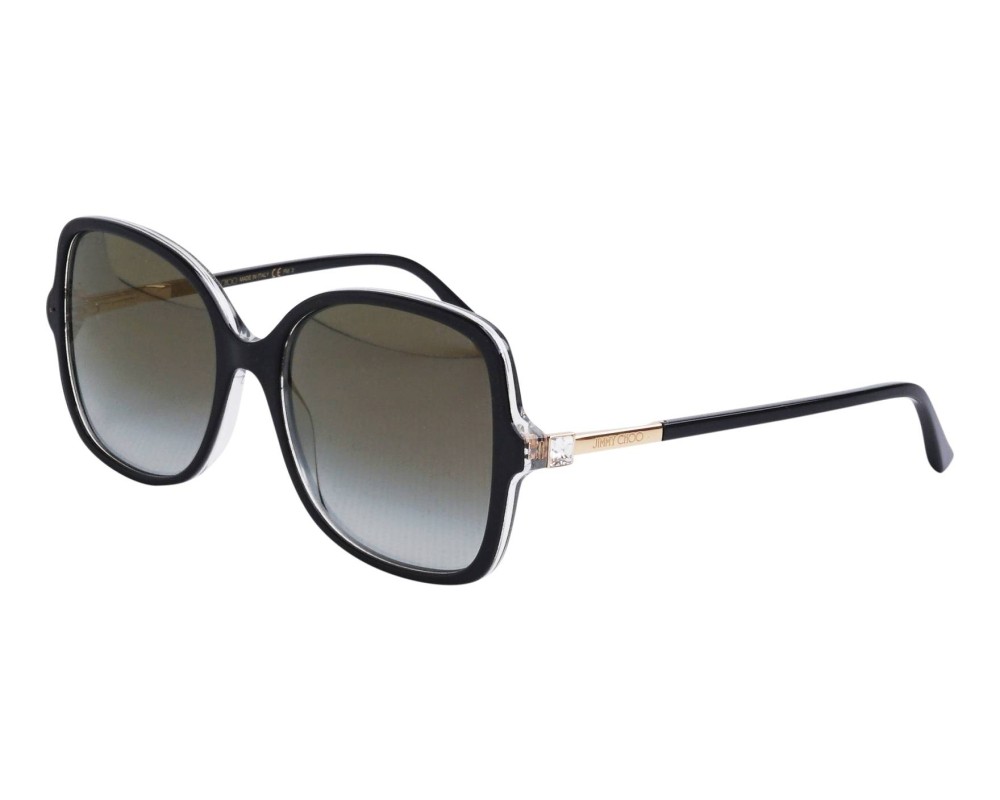 Jimmy Choo JUDY/S - 807FQ - 57 Napszemüvegek Fekete Szögletes