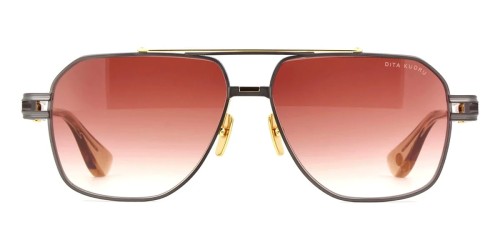Dita KUDRU DTS436-A - 03 - 61 Napszemüvegek Arany,Fekete Pilóta (Aviator)