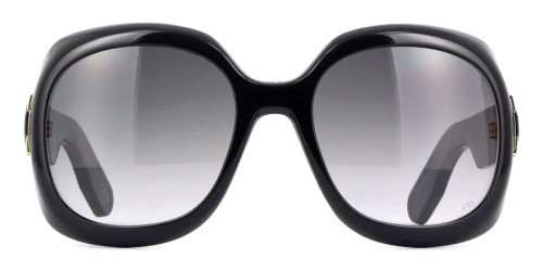 Dior LADY 95.22 R2I - 10A1 N - 58 Napszemüvegek Fekete Szögletes