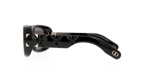 Dior LADY 95.22 S1I - 10A0 N - 59 Napszemüvegek Fekete Szögletes