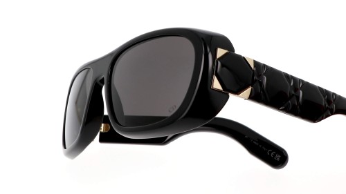 Dior LADY 95.22 S1I - 10A0 N - 59 Napszemüvegek Fekete Szögletes