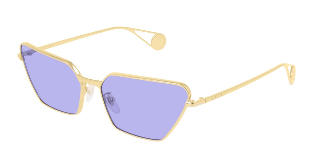 Gucci GG0538S - 006 - 63 Napszemüvegek Arany Cat Eye (Macskaszem)