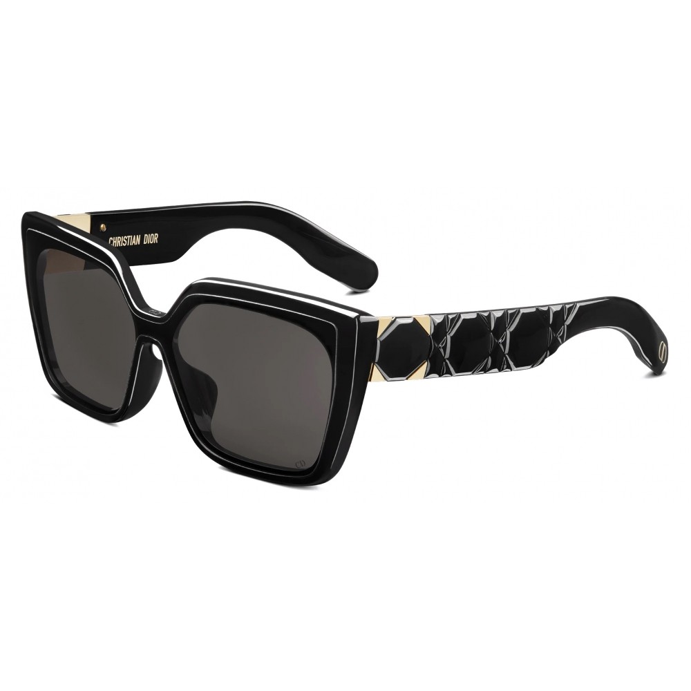 Dior LADY 95.22 S2F - 10A0 Napszemüvegek Fekete Szögletes
