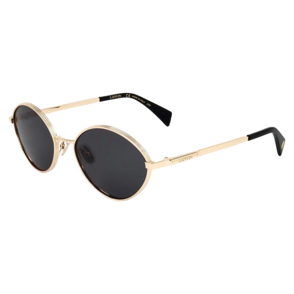 Lanvin LNV116S - 710 - 57 Napszemüvegek Arany, Fekete Ovális