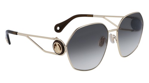 Lanvin LNV127S - 734 - 62 Napszemüvegek Arany,Barna Szögletes