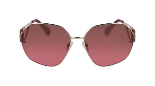Lanvin LNV127S - 731 - 62 Napszemüvegek Arany,Piros Szögletes