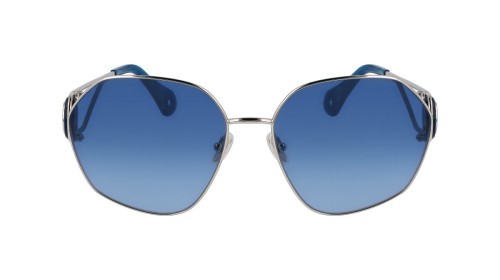 Lanvin LNV127S - 721 - 62 Napszemüvegek Ezüst,Kék Szögletes