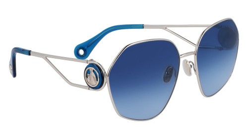 Lanvin LNV127S - 721 - 62 Napszemüvegek Ezüst,Kék Szögletes