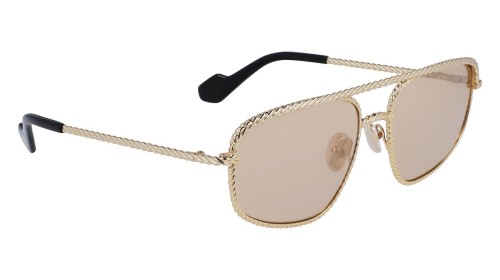 Lanvin LNV128S - 770 - 58 Napszemüvegek Arany, Fekete Pilóta (Aviator)