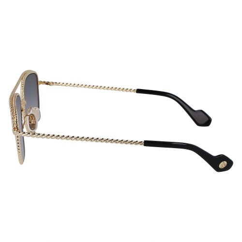 Lanvin LNV128S - 710 - 58 Napszemüvegek Arany, Fekete Pilóta (Aviator)