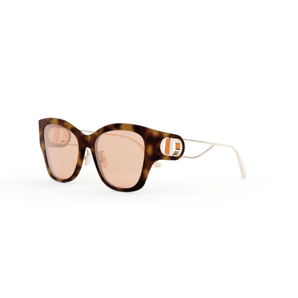 Dior 30MONTAIGNE B2U - 26L0 B - 54 Napszemüvegek Havana Pillow (Lekerekített)