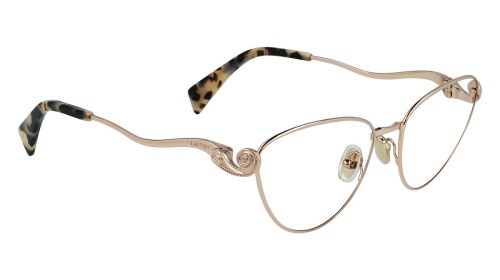 Lanvin LNV2110 - 708 - 54 Optikai keretek Rózsaarany, Havanna Cat Eye (Macskaszem)