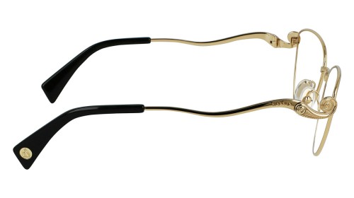 Lanvin LNV2110 - 703 - 54 Optikai keretek Arany, Fekete Cat Eye (Macskaszem)