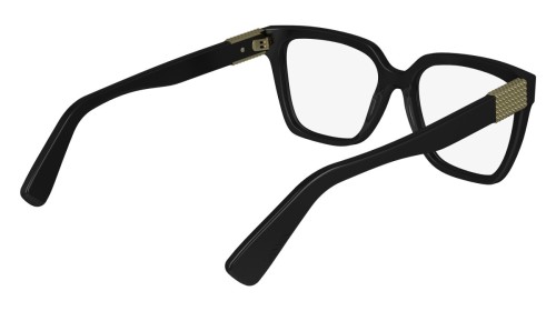 Lanvin LNV2652 - 001 - 54 Optikai keretek Fekete,Arany Szögletes
