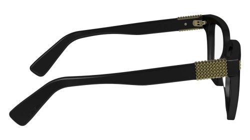 Lanvin LNV2652 - 001 - 54 Optikai keretek Fekete,Arany Szögletes