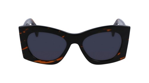 Lanvin LNV605S - 236 - 54 Napszemüvegek Fekete,Barna Cat Eye (Macskaszem)