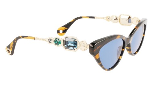 Lanvin LNV631SR - 236 - 56 Napszemüvegek Havanna, Arany Cat Eye (Macskaszem)