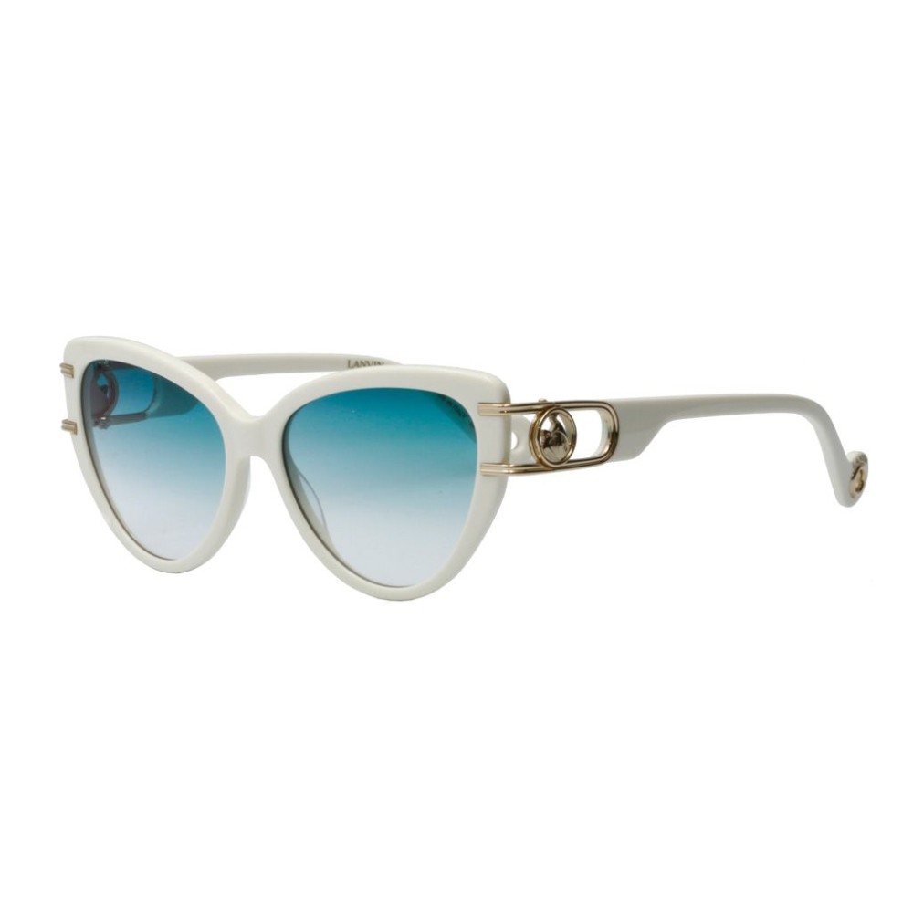 Lanvin LNV643S - 102 - 56 Napszemüvegek Fehér Cat Eye (Macskaszem)