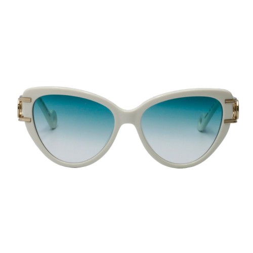 Lanvin LNV643S - 102 - 56 Napszemüvegek Fehér Cat Eye (Macskaszem)