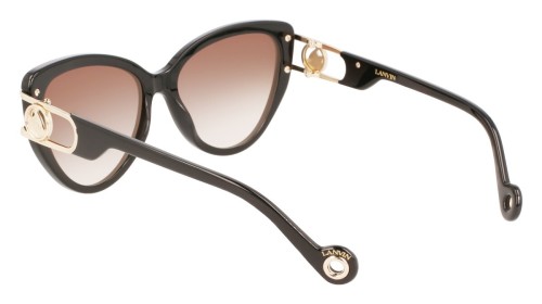 Lanvin LNV643S - 001 - 56 Napszemüvegek Fekete Cat Eye (Macskaszem)