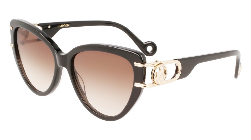 Lanvin LNV643S - 001 - 56 Napszemüvegek Fekete Cat Eye (Macskaszem)