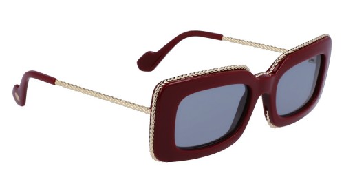 Lanvin LNV645S - 600 - 52 Napszemüvegek Bordó, Arany Szögletes