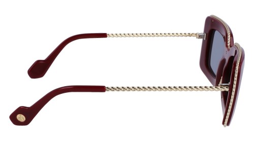 Lanvin LNV645S - 600 - 52 Napszemüvegek Bordó, Arany Szögletes