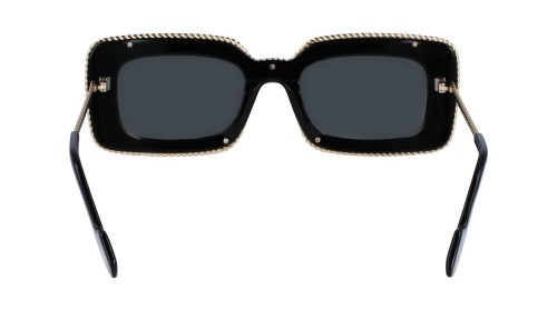 Lanvin LNV645S - 001 - 52 Napszemüvegek Arany,Fekete Szögletes