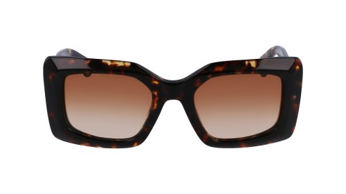 Lanvin LNV649S - 234 - 50 Napszemüvegek Dark Havanna Szögletes