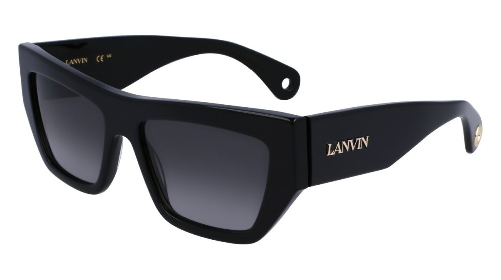 Lanvin LNV652S - 001 - 55 Napszemüvegek Fekete Szögletes