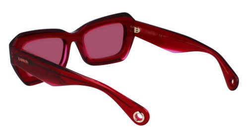 Lanvin LNV662S - 605 - 54 Napszemüvegek Piros Szögletes