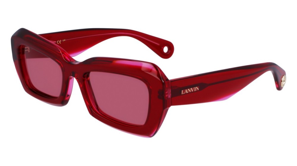 Lanvin LNV662S - 605 - 54 Napszemüvegek Piros Szögletes