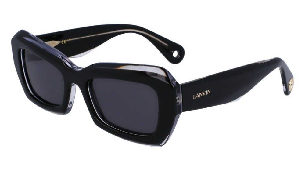Lanvin LNV662S - 010 - 54 Napszemüvegek Fekete Szögletes
