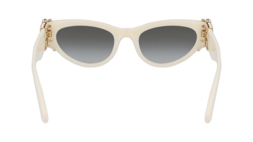 Lanvin LNV664S - 103 - 53 Napszemüvegek Fehér, Arany Cat Eye (Macskaszem)