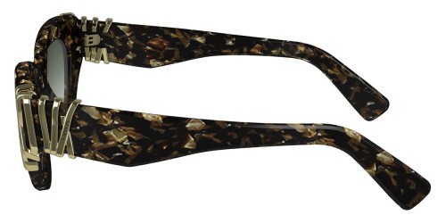 Lanvin LNV671S - 239 - 50 Napszemüvegek Barna,Mintás Cat Eye (Macskaszem)
