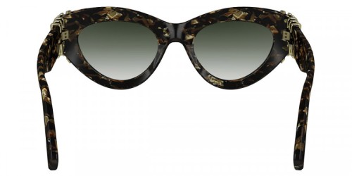 Lanvin LNV671S - 239 - 50 Napszemüvegek Barna,Mintás Cat Eye (Macskaszem)