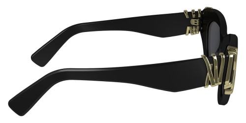 Lanvin LNV671S - 001 - 50 Napszemüvegek Fekete Cat Eye (Macskaszem)