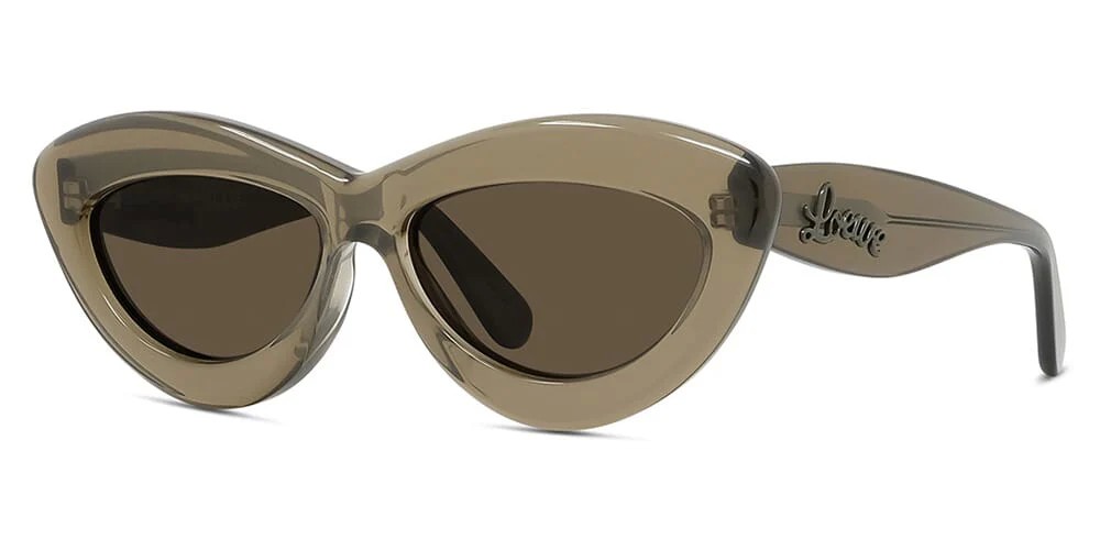 Loewe LW40096I - 96E - 54 Napszemüvegek Barna Cat Eye (Macskaszem)