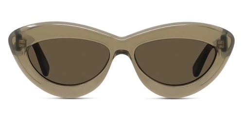 Loewe LW40096I - 96E - 54 Napszemüvegek Barna Cat Eye (Macskaszem)
