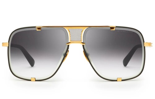 Dita MACH FIVE TITANIUM DRX-2087 - A - 64 Napszemüvegek Arany,Fekete Pilóta (Aviator)