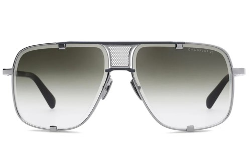 Dita MACH FIVE TITANIUM DRX-2087 - G - 64 Napszemüvegek Ezüst,Fekete Pilóta (Aviator)